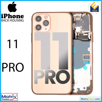 iPhone 11 Pro Back Housing W Small (Pull Grade A) - Matrix Traders