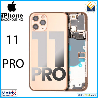 iPhone 11 Pro Back Housing W Small (Pull Grade C) - Matrix Traders