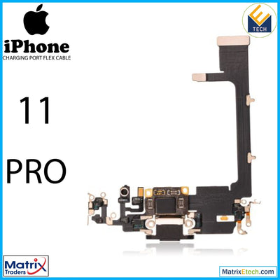 iPhone 11 Pro Charging Port Flex Cable With Board (Aftermarket Plus) - Matrix Traders