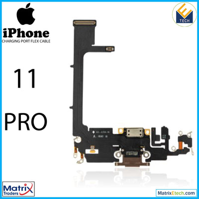 iPhone 11 Pro Charging Port Flex Cable With Board (Aftermarket Plus) - Matrix Traders