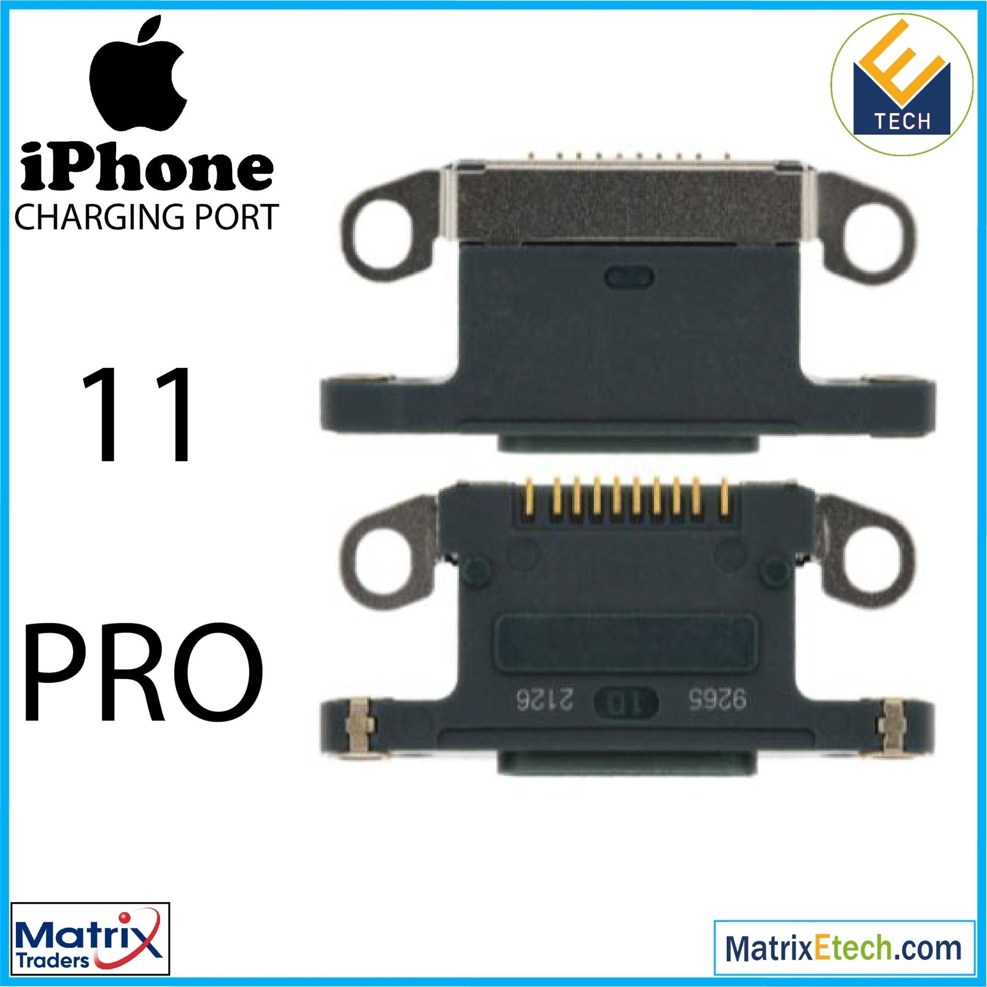 iPhone 11 Pro Charging Port Only (10 Pack) - Matrix Traders