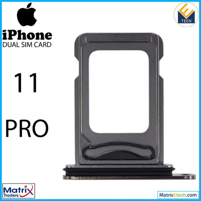 iPhone 11 Pro Dual Sim Card Tray (Normal) - Matrix Traders