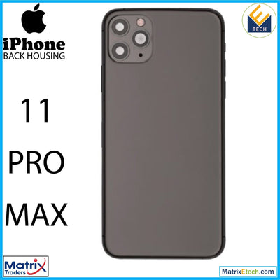 iPhone 11 Pro Max Back Housing W Small (Pull Grade A) - Matrix Traders