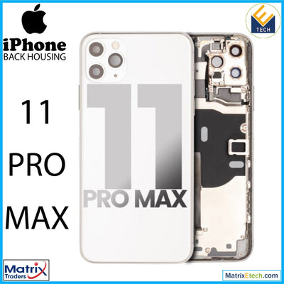 iPhone 11 Pro Max Back Housing W Small (Pull Grade A) - Matrix Traders