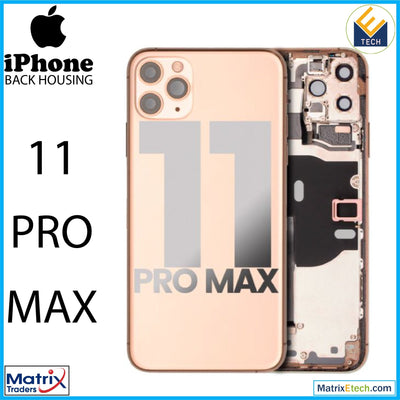 iPhone 11 Pro Max Back Housing W Small (Pull Grade A) - Matrix Traders