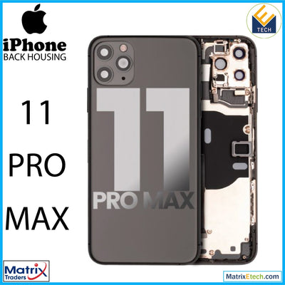 iPhone 11 Pro Max Back Housing W Small (Pull Grade A) - Matrix Traders