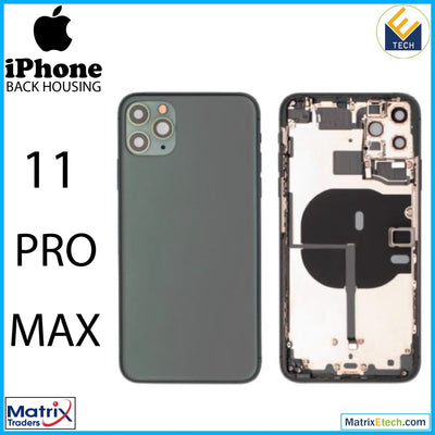 iPhone 11 Pro Max Back Housing W Small (Pull Grade B) - Matrix Traders