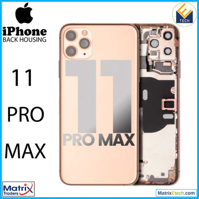 iPhone 11 Pro Max Back Housing W Small (Pull Grade B) - Matrix Traders