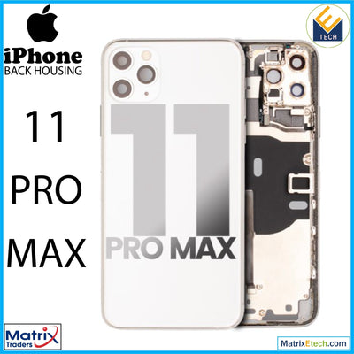 iPhone 11 Pro Max Back Housing W Small (Pull Grade C) - Matrix Traders