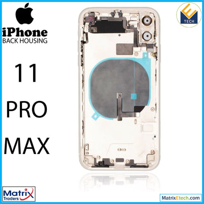 iPhone 11 Pro Max Back Housing W Small (Pull Grade C) - Matrix Traders