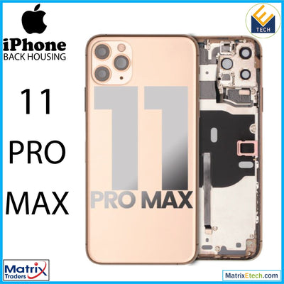 iPhone 11 Pro Max Back Housing W Small (Pull Grade C) - Matrix Traders