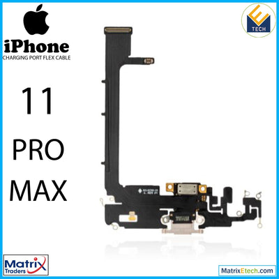 iPhone 11 Pro Max Charging Port Flex Cable With Board (Aftermarket Plus) - Matrix Traders