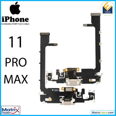 iPhone 11 Pro Max Charging Port Flex Cable With Board (Aftermarket Plus) - Matrix Traders