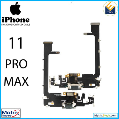 iPhone 11 Pro Max Charging Port Flex Cable With Board (Aftermarket Plus) - Matrix Traders