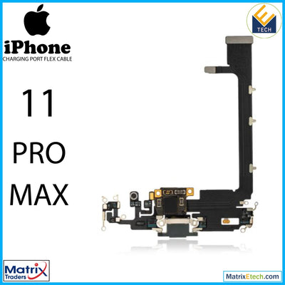 iPhone 11 Pro Max Charging Port Flex Cable With Board (Aftermarket Plus) - Matrix Traders