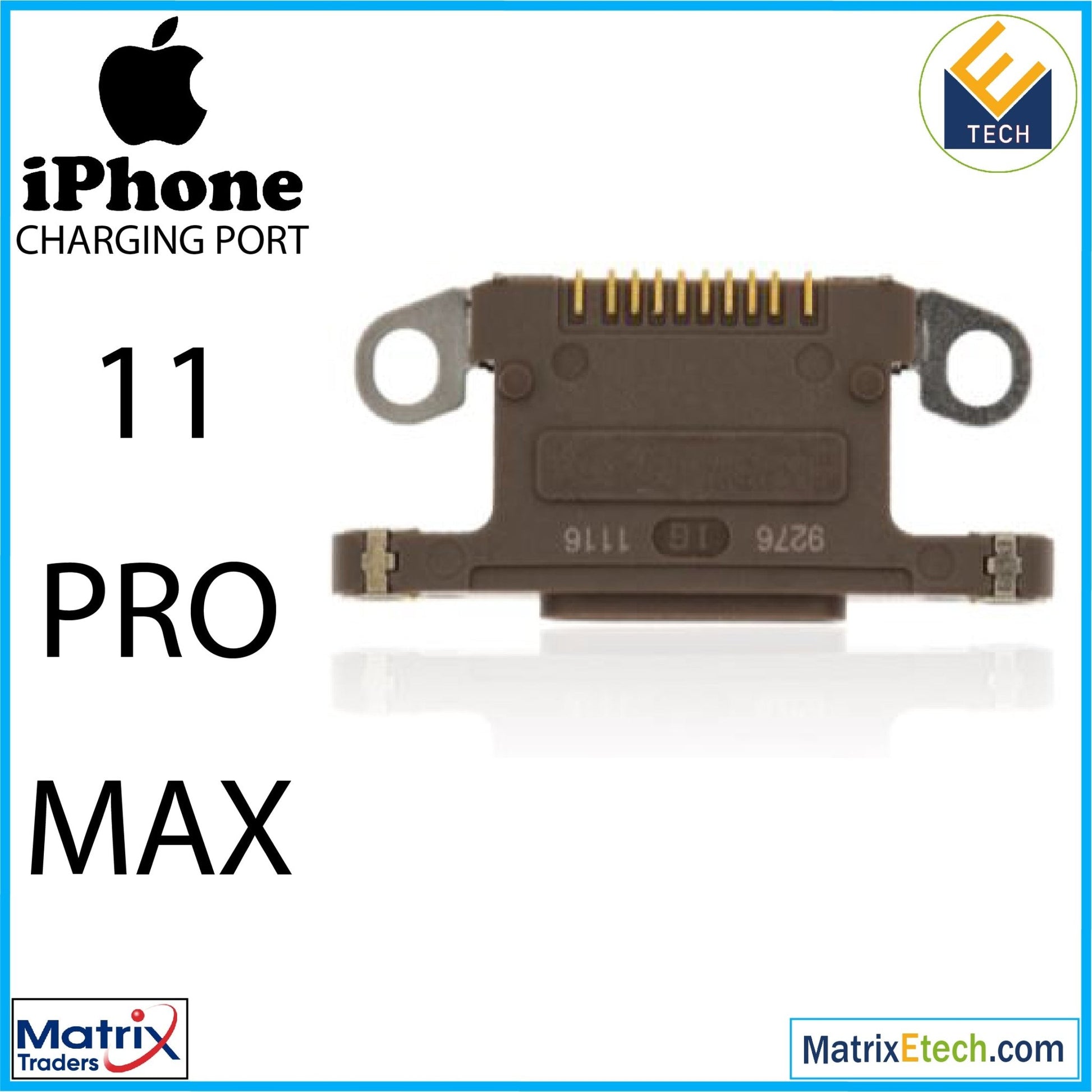 iPhone 11 Pro Max Charging Port Only (10 Pack) - Matrix Traders