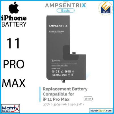 iPhone 11 Pro Max Replacement Battery - Matrix Traders