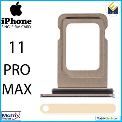 iPhone 11 Pro Max Single Sim Card Tray (Normal) - Matrix Traders