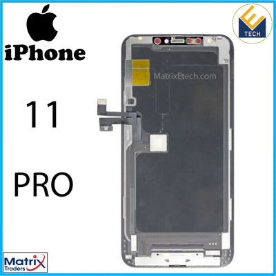 iPhone 11 Pro OLED Assembly (Aftermarket Pro: XO7 Soft). - Matrix Traders