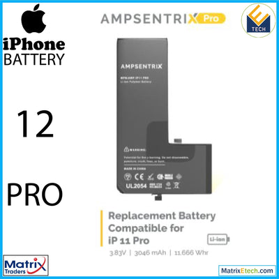 iPhone 11 Pro Replacement Battery - Matrix Traders