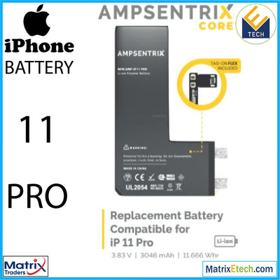 iPhone 11 Pro Replacement Battery Core - Matrix Traders