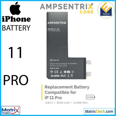 iPhone 11 Pro Replacement Battery Core - Matrix Traders