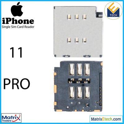 iPhone 11 Pro Single Sim Card Reader (Normal) - Matrix Traders