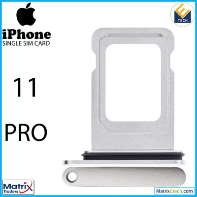 iPhone 11 Pro Single Sim Card Tray (Normal) - Matrix Traders