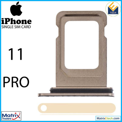 iPhone 11 Pro Single Sim Card Tray (Normal) - Matrix Traders