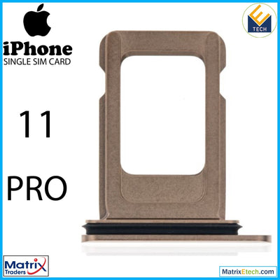 iPhone 11 Pro Single Sim Card Tray (Normal) - Matrix Traders