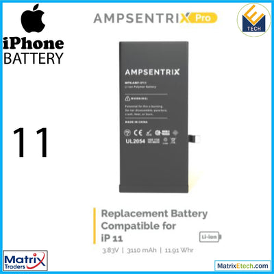 iPhone 11 Replacement Battery - Matrix Traders