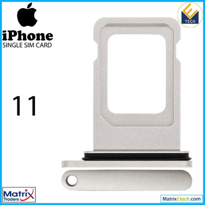 iPhone 11 Single Sim Card Tray (Normal) - Matrix Traders