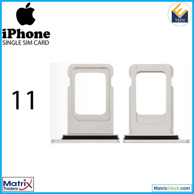 iPhone 11 Single Sim Card Tray (Normal) - Matrix Traders