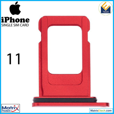 iPhone 11 Single Sim Card Tray (Normal) - Matrix Traders