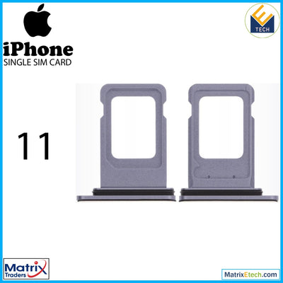 iPhone 11 Single Sim Card Tray (Normal) - Matrix Traders