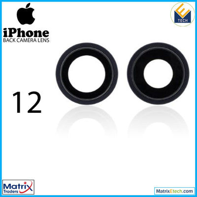 iPhone 12 Back Camera Lens With Bracket & Bezel - Matrix Traders