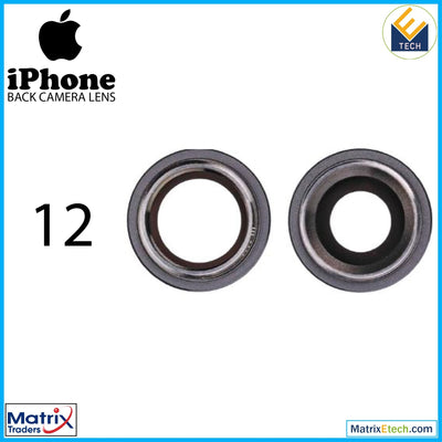 iPhone 12 Back Camera Lens With Bracket & Bezel - Matrix Traders