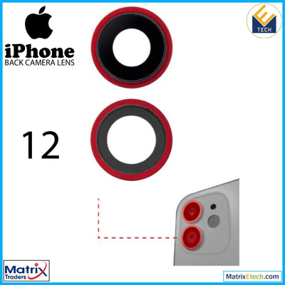 iPhone 12 Back Camera Lens With Bracket & Bezel - Matrix Traders