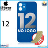 iPhone 12 Back Glass With 3M Adhesive (No Logo Large Camera Hole) - Matrix Traders