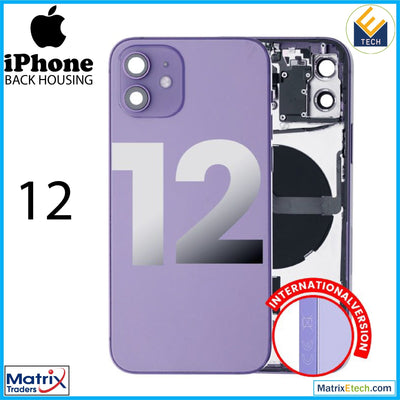 iPhone 12 Back Housing W Small (International Version) - Matrix Traders