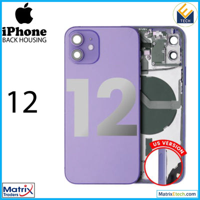 iPhone 12 Back Housing W Small (US Version) - Matrix Traders