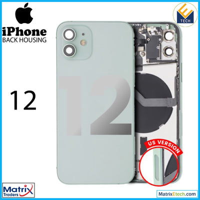 iPhone 12 Back Housing W Small (US Version) - Matrix Traders