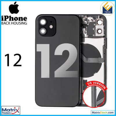 iPhone 12 Back Housing W Small (US Version) - Matrix Traders