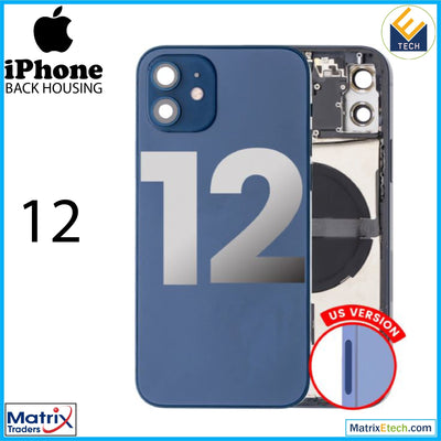 iPhone 12 Back Housing W Small (US Version) - Matrix Traders