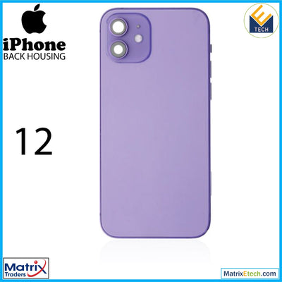 iPhone 12 Back Housing W Small (US Version) - Matrix Traders