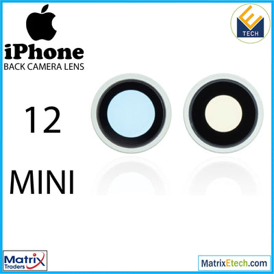 iPhone 12 Mini Back Camera Lens With Bracket & Bezel - Matrix Traders