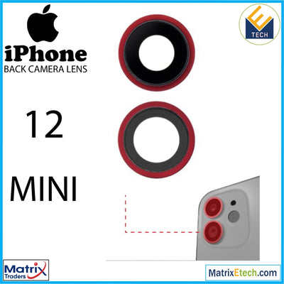 iPhone 12 Mini Back Camera Lens With Bracket & Bezel - Matrix Traders