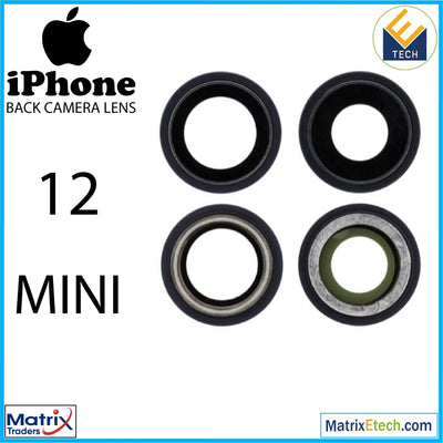 iPhone 12 Mini Back Camera Lens With Bracket & Bezel - Matrix Traders