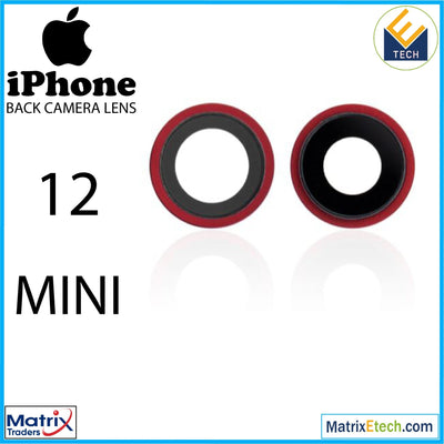 iPhone 12 Mini Back Camera Lens With Bracket & Bezel - Matrix Traders