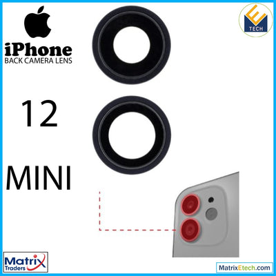 iPhone 12 Mini Back Camera Lens With Bracket & Bezel - Matrix Traders